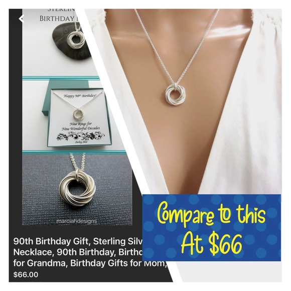 N125 Multiple hammered flat metal strips create a pendant with knot on cord - Picture 6 of 8